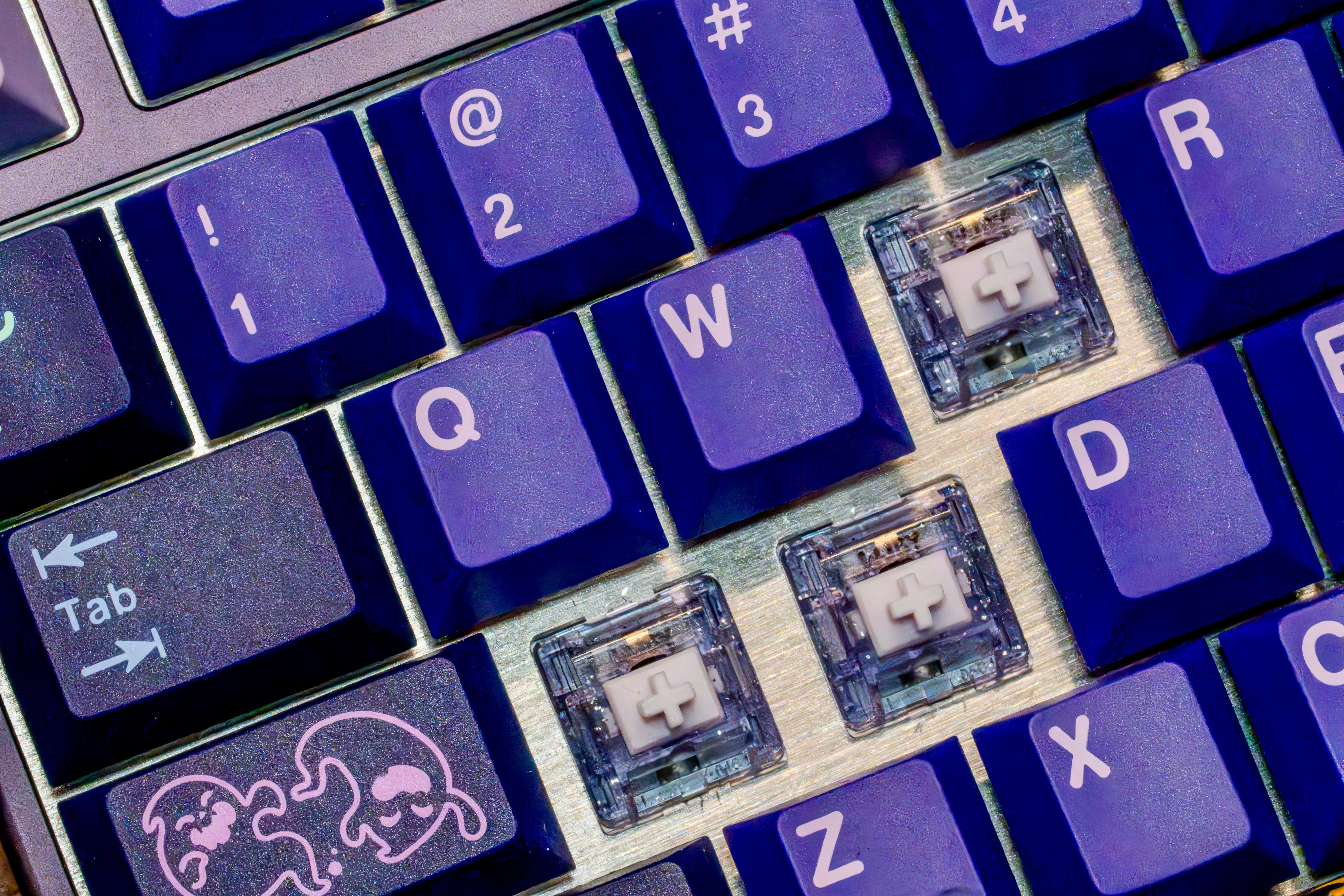 HMX Su Color R2 Purple Linear Switch Factory Lubed Edition