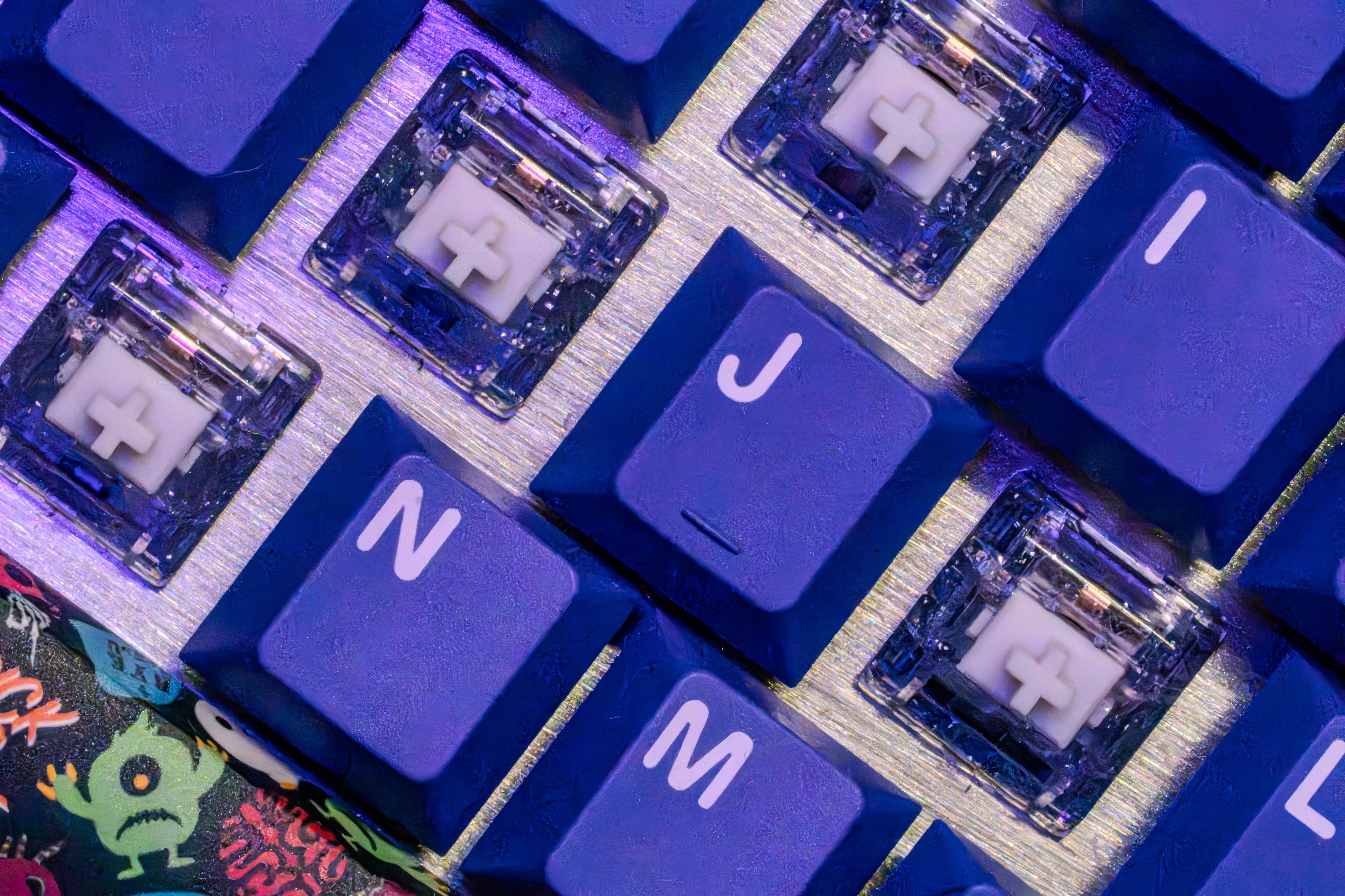 HMX Su Color R2 Purple Linear Switch Factory Lubed Edition