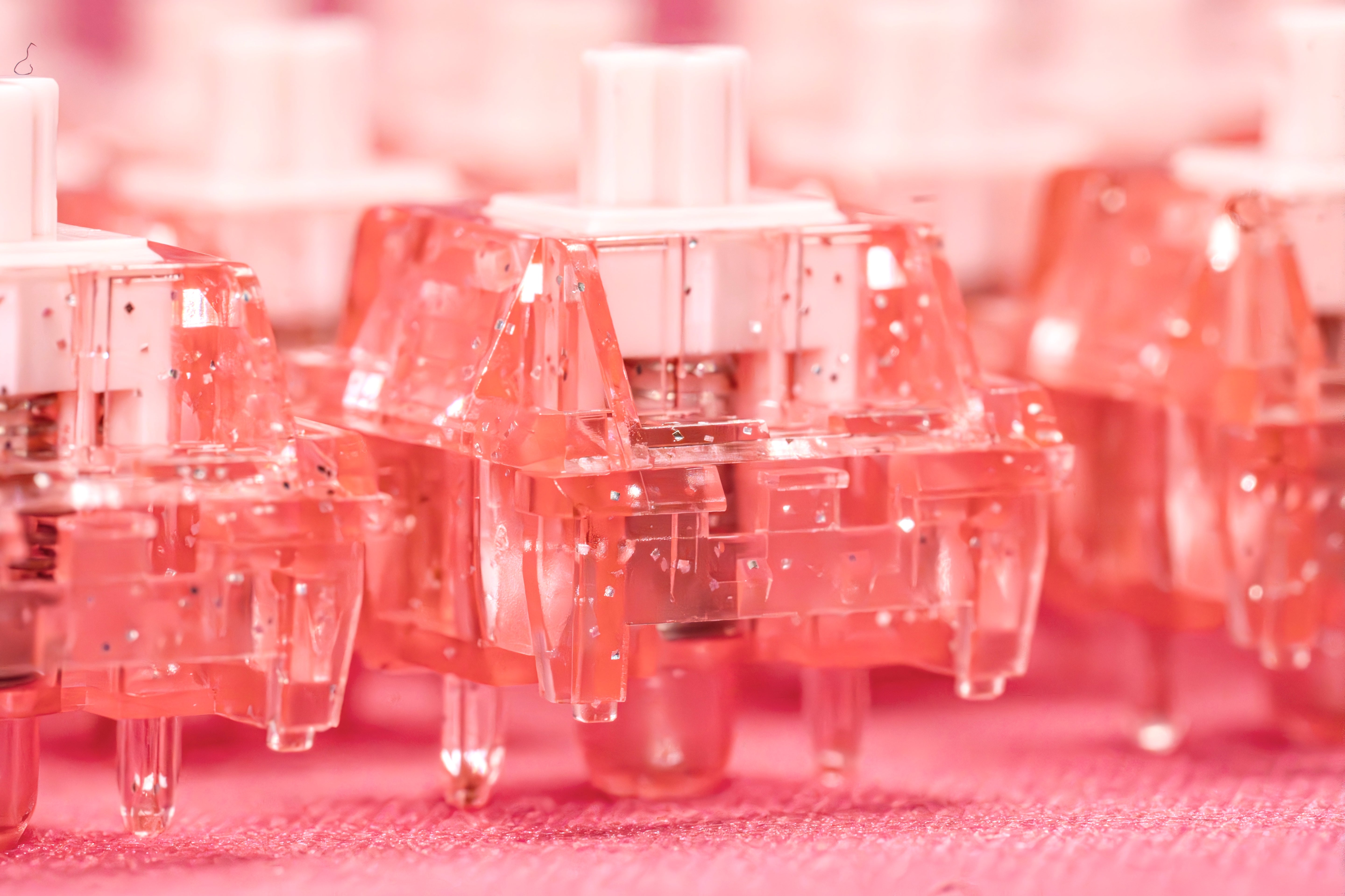 HMX Su Color R2 Pink Linear Switch Factory Lubed Edition