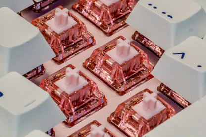 HMX Su Color R2 Pink Linear Switch Factory Lubed Edition