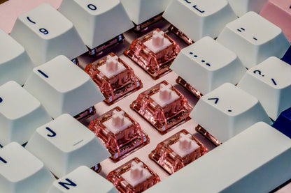 HMX Su Color R2 Pink Linear Switch Factory Lubed Edition