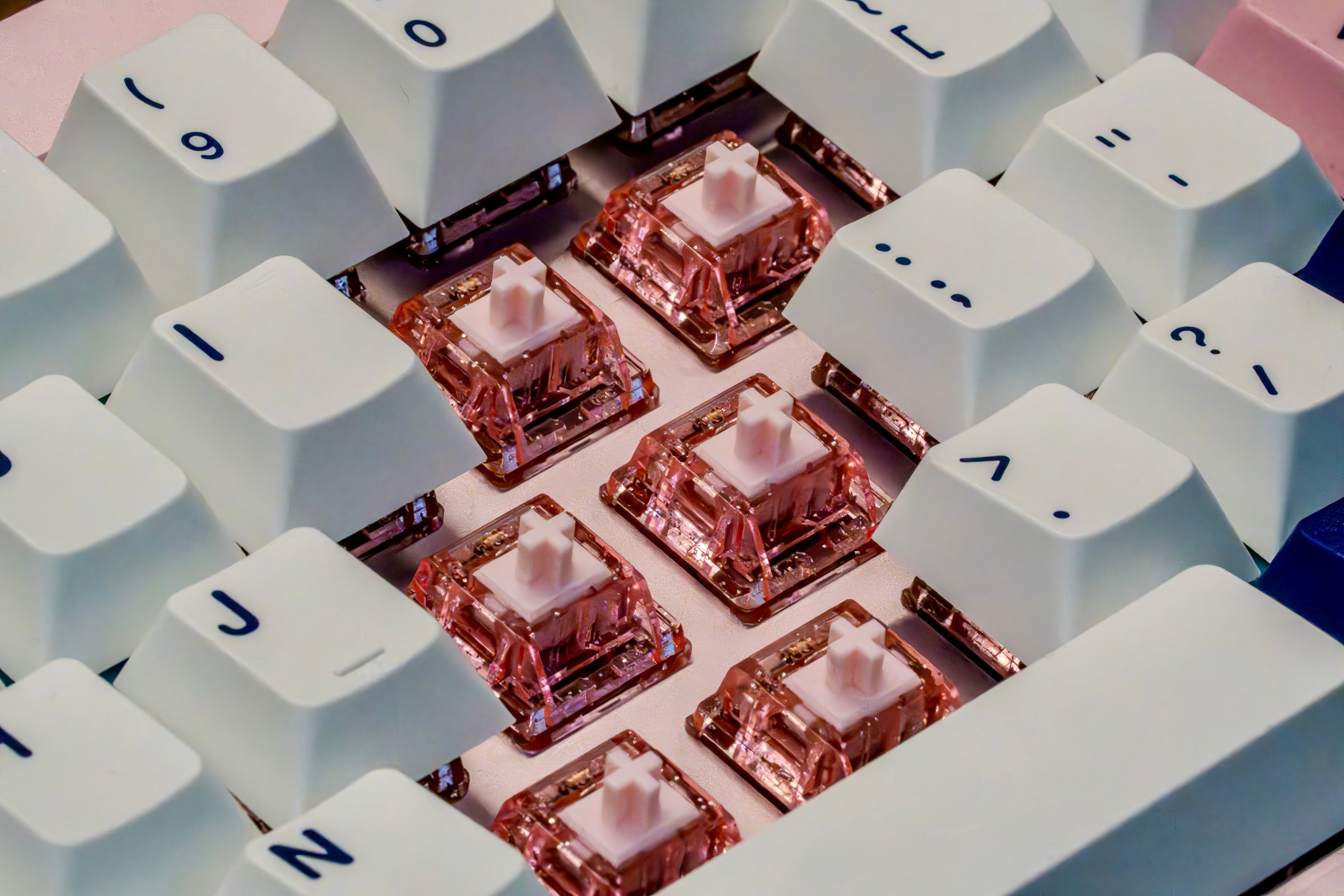 HMX Su Color R2 Pink Linear Switch Factory Lubed Edition