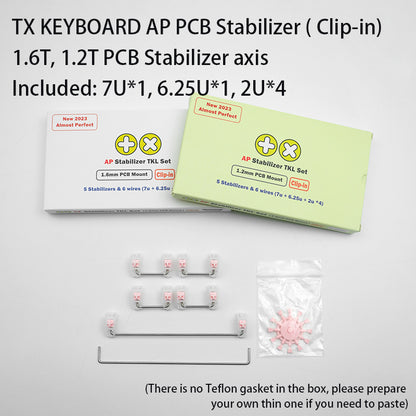 TX AP (Almost Perfect) Clip-In Stabilizers