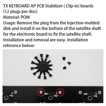 TX AP (Almost Perfect) Clip-In Stabilizers