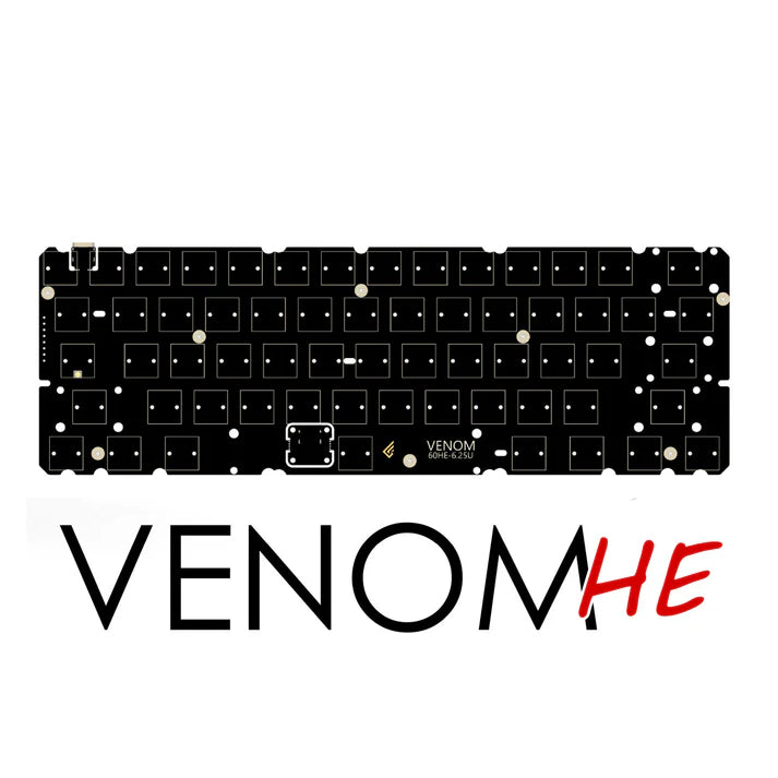 Venom 60 HE Kit (PCB + Foams + Plate) 6.25U