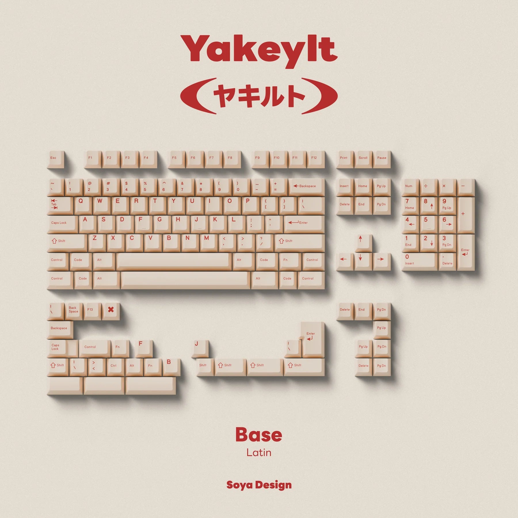 TUT Yakeyit Keycaps