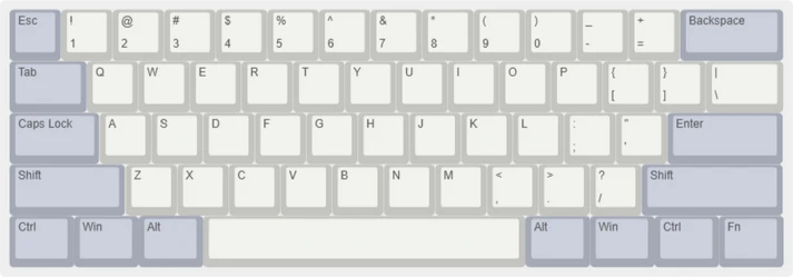 Venom 60 HE Kit (PCB + Foams + Plate) 6.25U